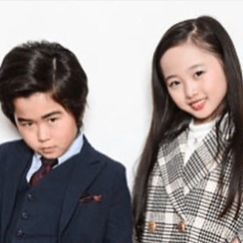 本田望結さんと鈴木福さん