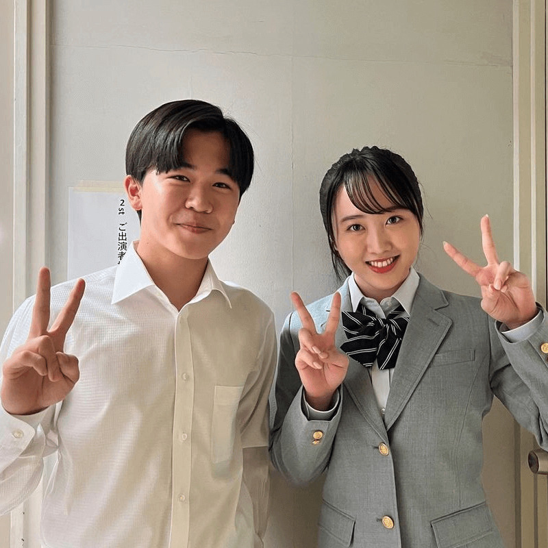本田望結さんと鈴木福さん