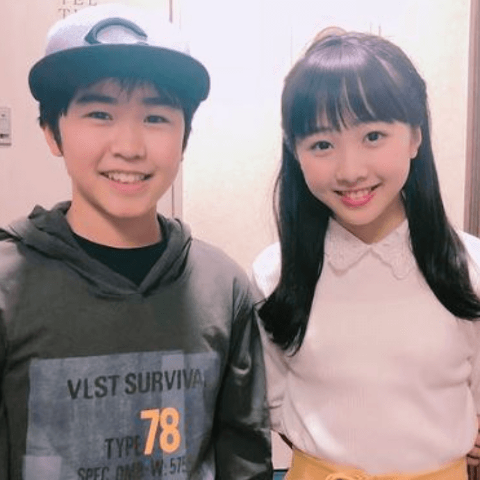 本田望結さんと鈴木福さん