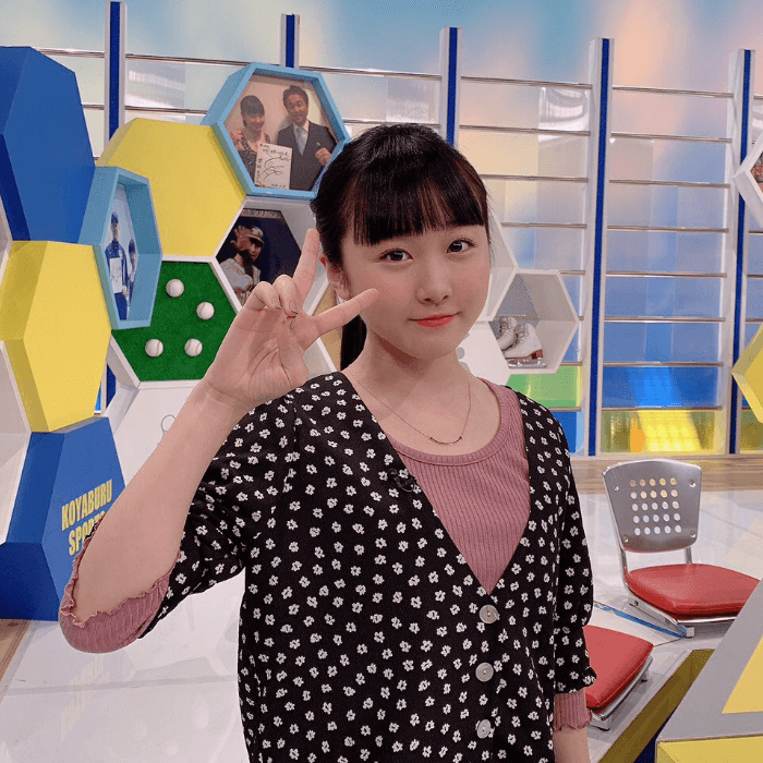 スポーツバラエティー番組「コヤぶるッ！SPORTS」でアシスタントを務める本田望結さん