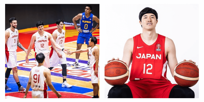 日本代表選手として活躍する渡邊雄太選手