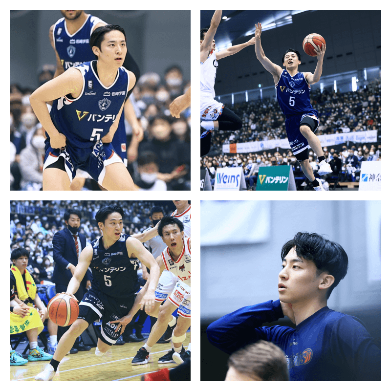 Bリーグ選手として活躍する河村勇輝選手