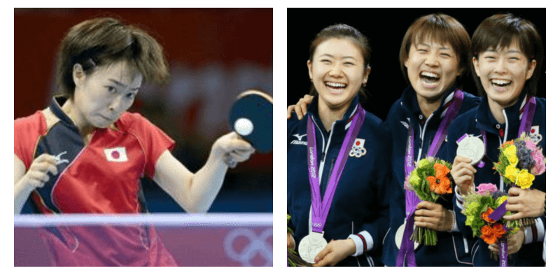 2012年ロンドンオリンピックに出場した石川佳純さん