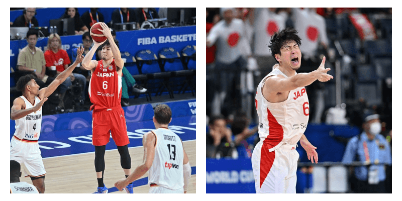 FIBAバスケットボールワールドカップ2023に出場した比江島慎選手